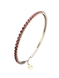 Burker Браслет Ava Gold Burgundy 3310BK фото 1