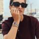 Burker Браслет Ava Silver Burgundy Bracelet JBASBUR фото 4