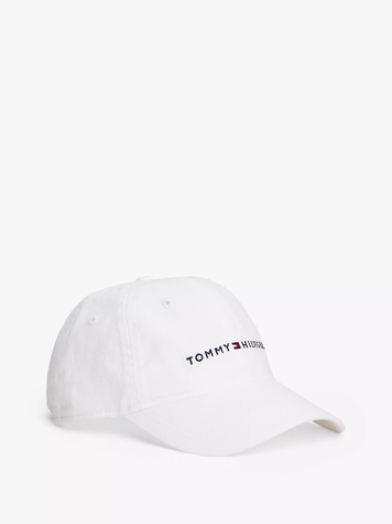 Кепка чоловіча Tommy Hilfiger з написом біла 7878600-017 фото
