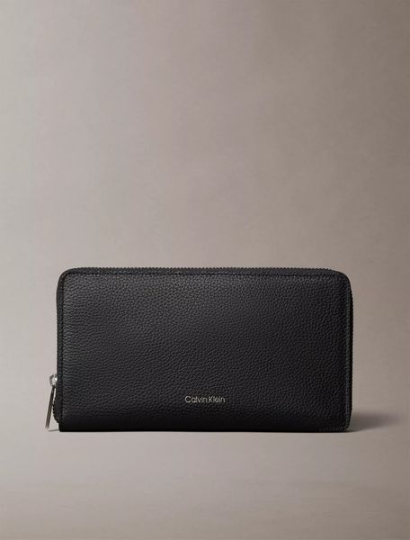 Гаманець на блискавці з логотипом Calvin Klein 4D1107G-UB1 фото