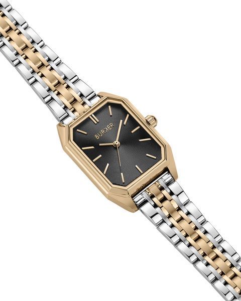 Burker годинник Isabell Black Gold Silver 3290BK фото