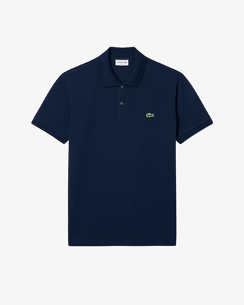 Lacoste Футболка поло синя L1212-132 фото