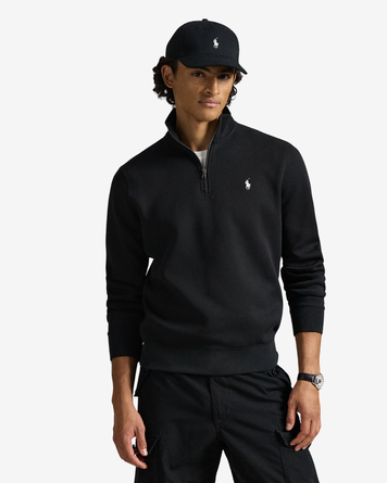 Polo Ralph Lauren пуловер чорний зі змійкою 1/4 0643RL фото