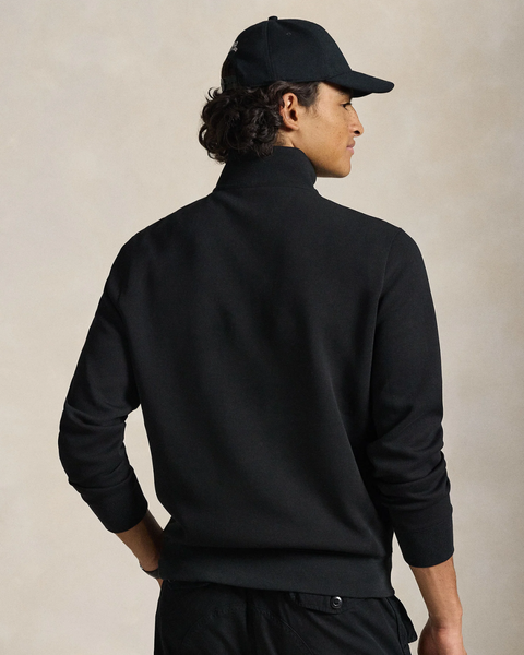 Polo Ralph Lauren пуловер чорний зі змійкою 1/4 0643RL фото