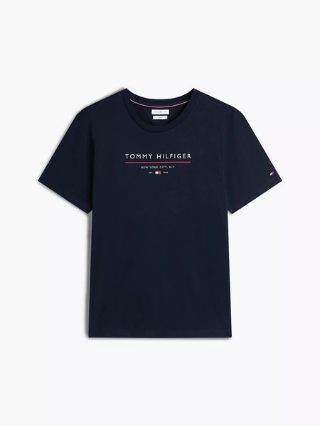 Tommy Hilfiger Футболка синя NY MW0MW44359DW5 фото