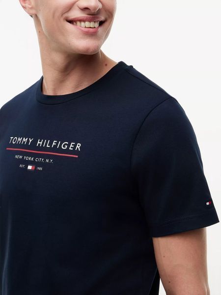 Tommy Hilfiger Футболка синя NY MW0MW44359DW5 фото