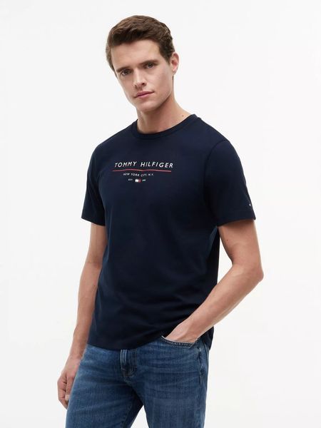 Tommy Hilfiger Футболка синя NY MW0MW44359DW5 фото