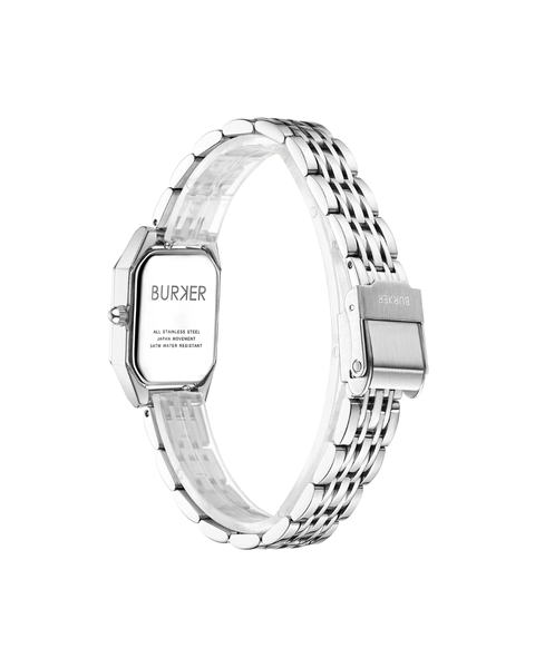Burker годинник Isabell Petite Silver Black 3298BK фото