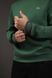 Світшот чоловічий Lacoste з круглим вирізом зелений SH9608-51 фото 3