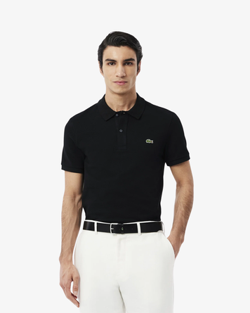 Lacoste Футболка поло чорна L1212-132 фото