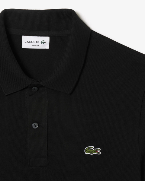 Lacoste Футболка поло чорна L1212-132 фото