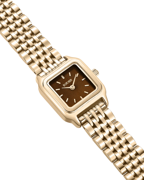 Burker годинник Macy Petite Gold Brown 3303BK фото