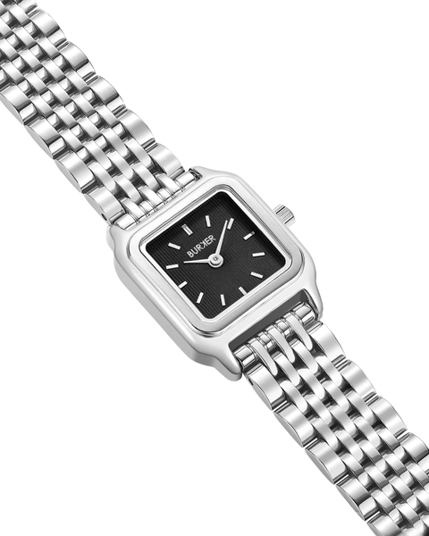 Burker годинник Macy Petite Silver Black 3302BK фото