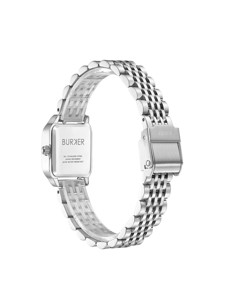Burker годинник Macy Petite Silver Black 3302BK фото