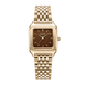 Годинник жіночий Burker Macy Gold Brown золотистий з коричневим циферблатом 3249BK фото 1
