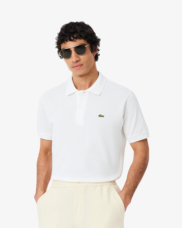Lacoste Футболка поло біла L1212-132 фото