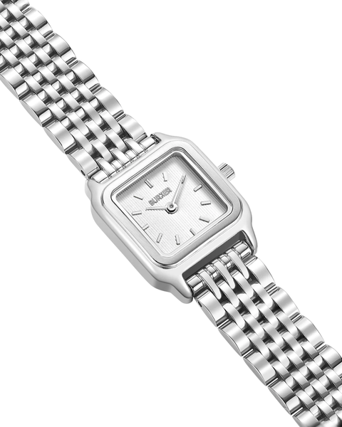Burker годинник Macy Petite Silver White 3301BK фото