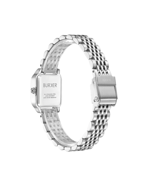Burker годинник Macy Petite Silver White 3301BK фото