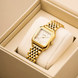 Годинник жіночий Burker Macy Gold White золотистий з білим циферблатом 3250BK фото 4