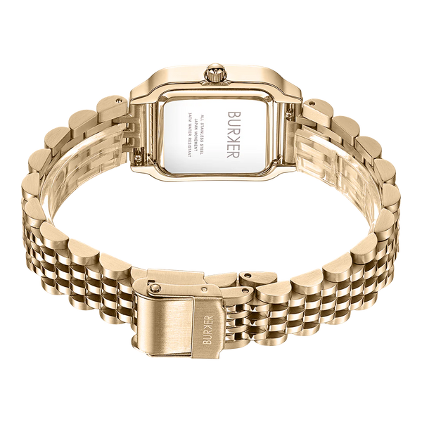 Годинник жіночий Burker Macy Gold Black з чорним циферблатом 3248BK фото