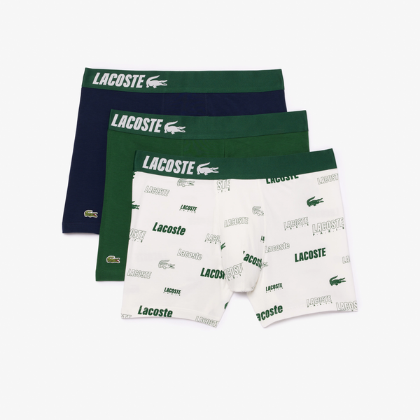 Набір чоловічої білизни   Lacoste з 3-х пар різнокольоровий  6H8708-51 фото