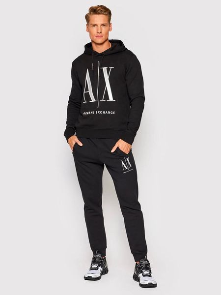 Штани чоловічі Armani Exchange з логотипом чорні  8NZPPAZJ1ZZ11200 фото