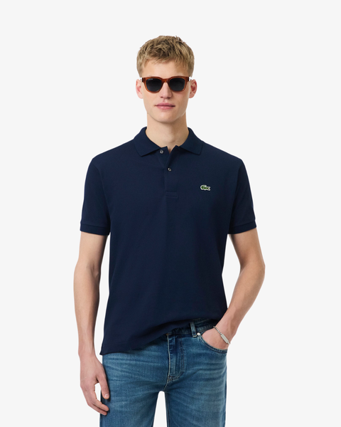 Lacoste Футболка поло синя L1212-132 фото
