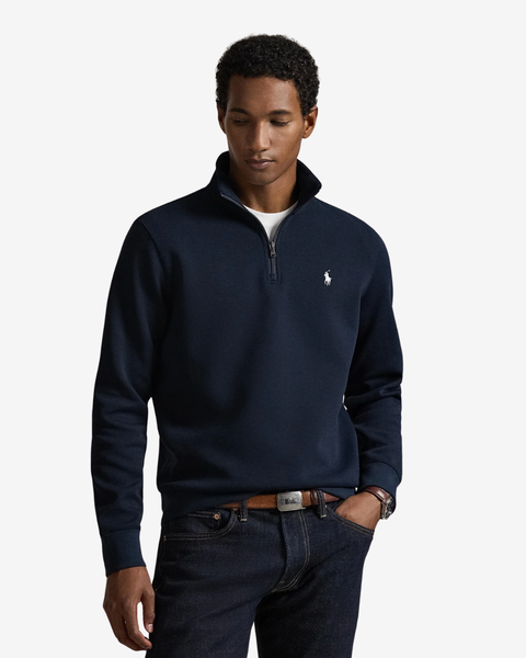 Polo Ralph Lauren пуловер темно-синій зі змійкою 1/4 0643RL фото