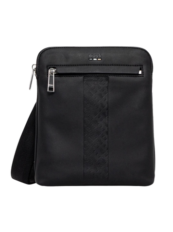 Hugo Boss сумка чорна з вишивкою 3285H фото