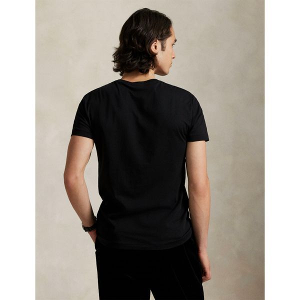 Ralph Lauren Футболка чорна з ведмедиком 0141RL фото