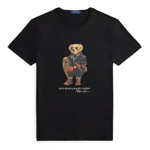 Ralph Lauren Футболка чорна з ведмедиком 0141RL фото