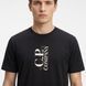 CP company футболка чоловіча чорна біле лого 20CMTS084A-005100W-999 фото 2