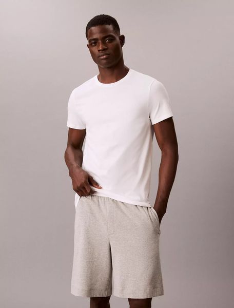 Calvin Klein Пак футболок 3х чорна/біла/синя NB4051  фото