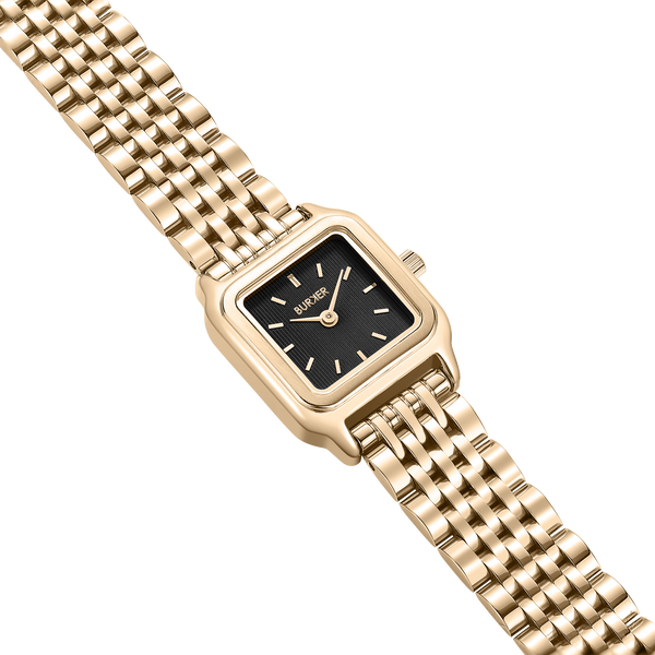 Burker годинник Macy Petite Gold Black 3321BK фото