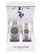 U.S.Polo Парні годинники срібло+золото чорний циферблат USC2751UO-0000A фото 1