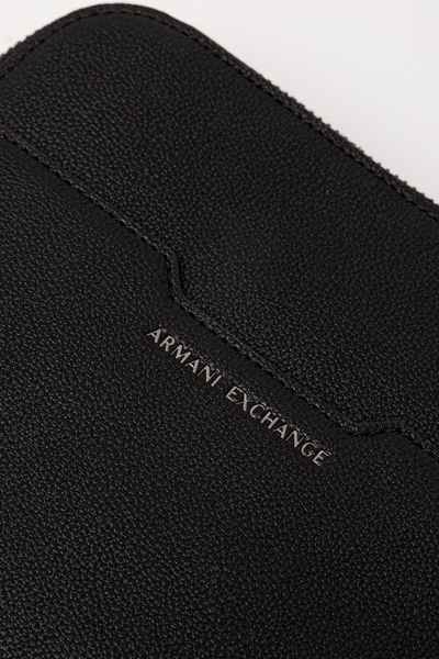 Armani Exchange Сумка чорна зерниста XM002586.AF22651.NOS фото