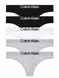 Стрінги Calvin Klein чорні\білі\сірі   QD5331-6H3 фото 1