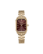 Burker Годинник жіночий Isabell Gold Burgundy 3265BK фото 1