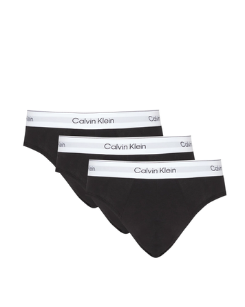 Calvin Klein Труси брифи чорні 3х  1912CK-S фото
