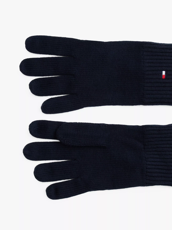 Рукавиці чоловічі Tommy Hilfiger сині 3058TH фото