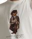 Ralph Lauren Футболка біла з ведмедиком 0144RL фото 4