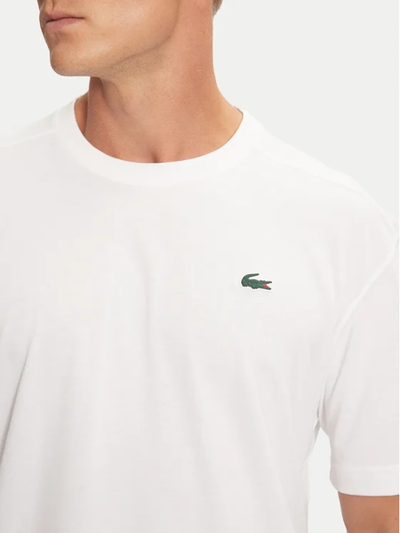 Футболка чоловіча Lacoste з логотипом біла TH7318.031 фото