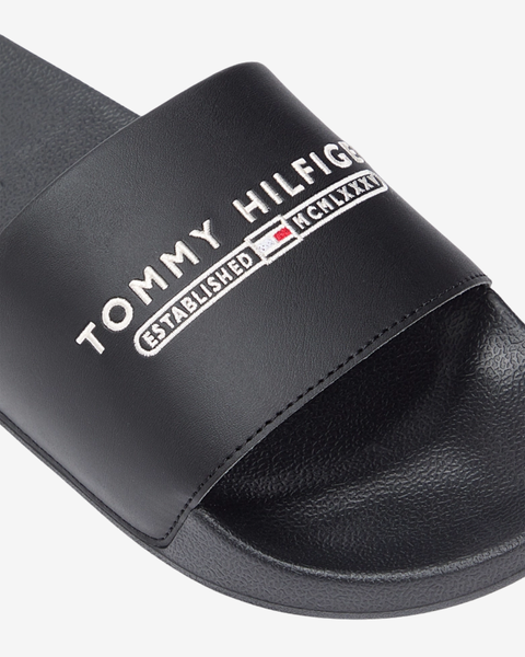 Tommy Hilfiger тапочки пляжні чорні FM0FM05761 BDS фото