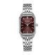 Burker Годинник жіночий Isabell Silver Burgundy ISASBUR фото 1