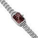 Burker Годинник жіночий Isabell Silver Burgundy ISASBUR фото 2