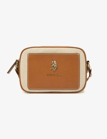 U.S.Polo Сумка коричнева CANVAS 3379PL фото