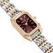 Burker Годинник жіночий Isabell Petite Gold Silver Burgundy 3444BK фото 2