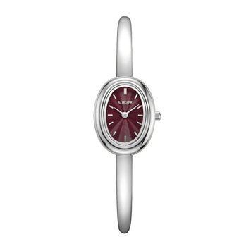 Burker Годинник жіночий Diana Petite Silver Burgundy DIASBUP  фото
