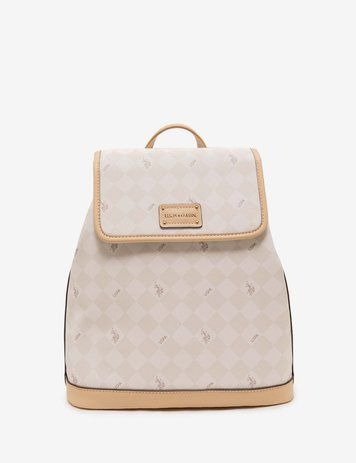 U.S. Polo Assn. Diamond Signature Backpack молочний 27A227-AA00A фото
