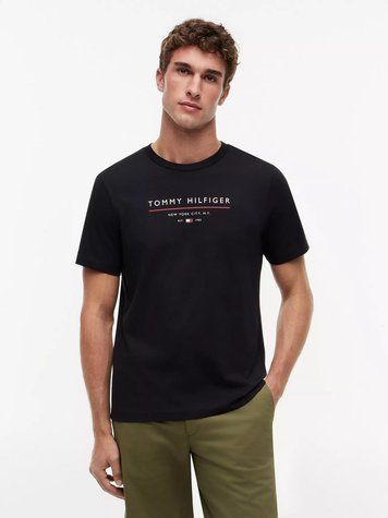 Tommy Hilfiger Футболка чорна NY MW0MW44359BDS фото